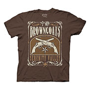 Firefly Browncoats Serenity Valley Guns Brown T-Shirt